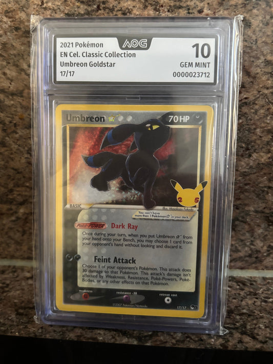 Aog 10 Umbreon gold star celebration