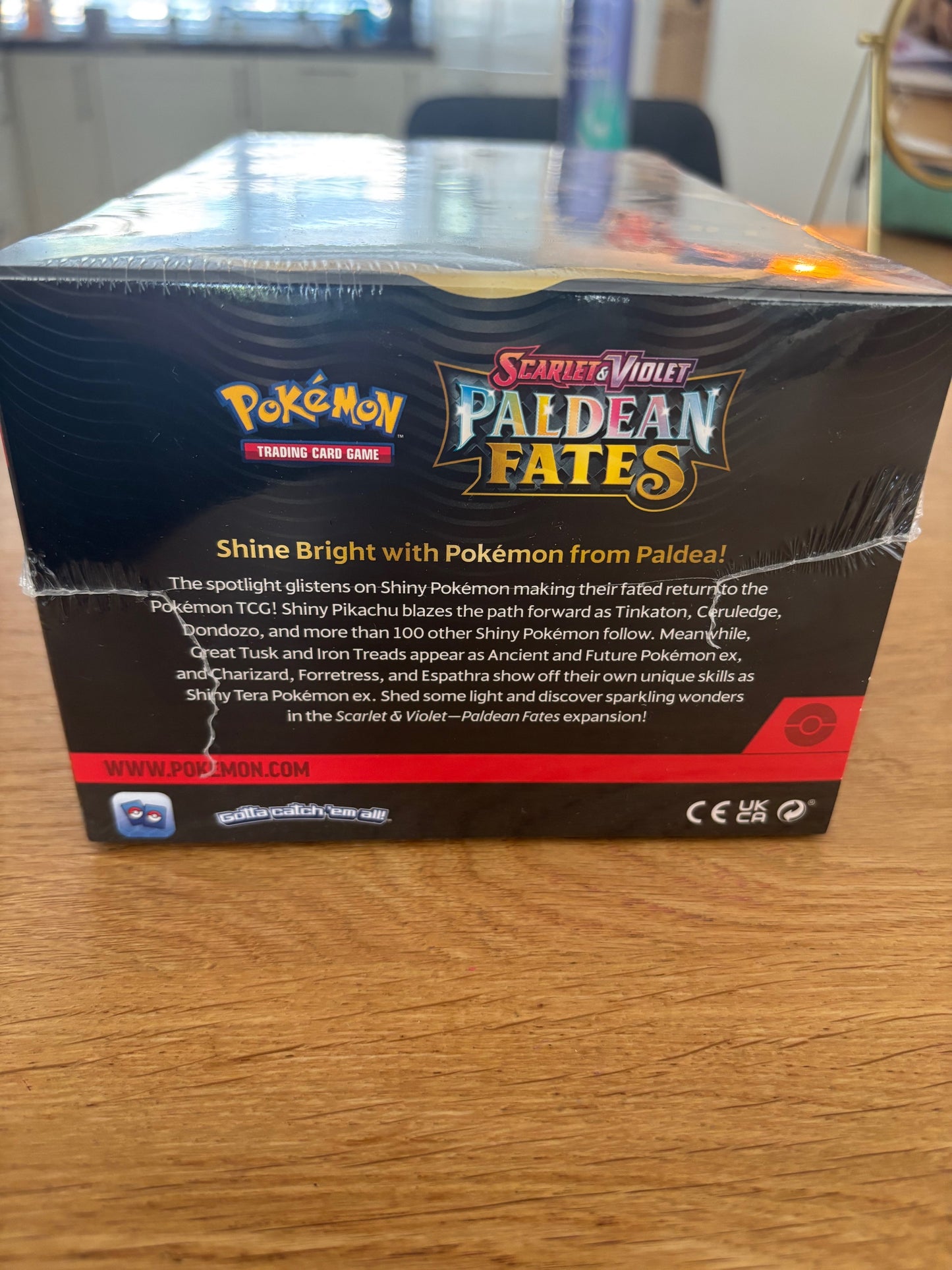 Paldean Fates Booster Bundle Display