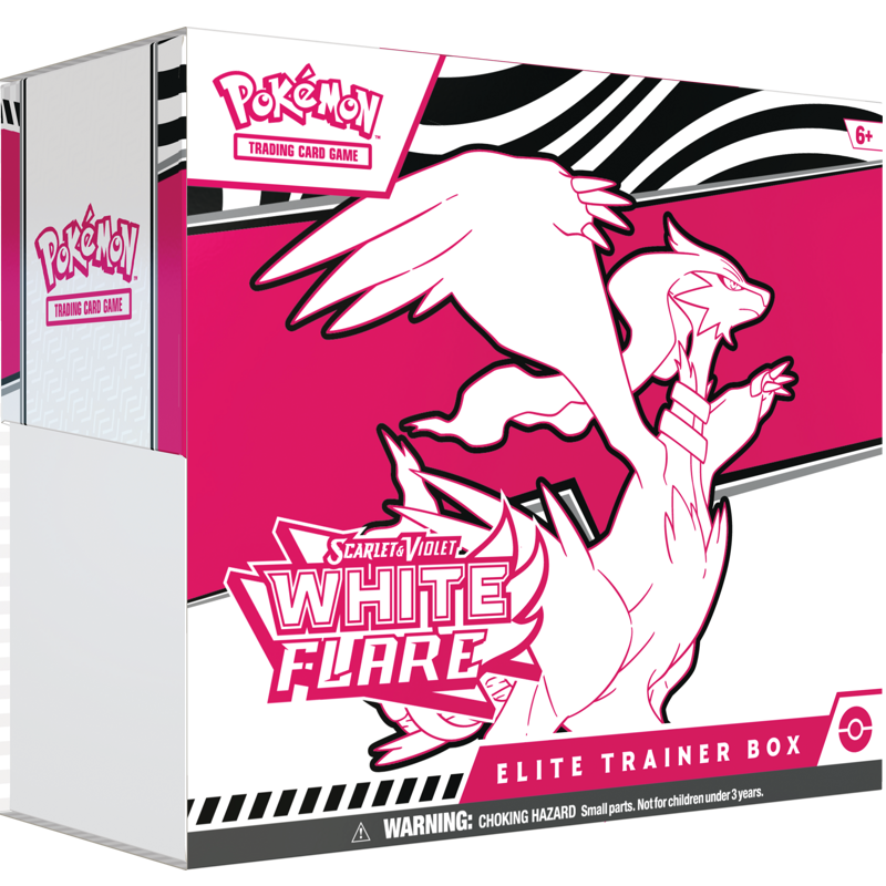 Pokemon Elite trainer box van de serie scarlet & violet White Flare