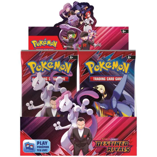 Destined rivals boosterbox met metwo en team rocket trainers